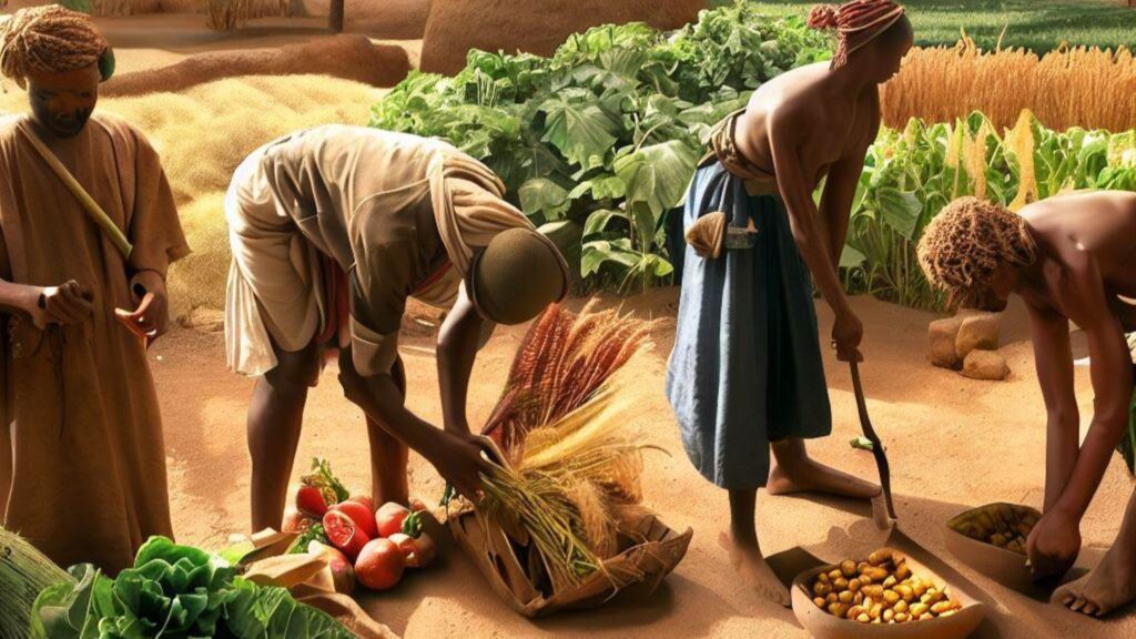 A agricultura e a produção de alimentos na África Antiga