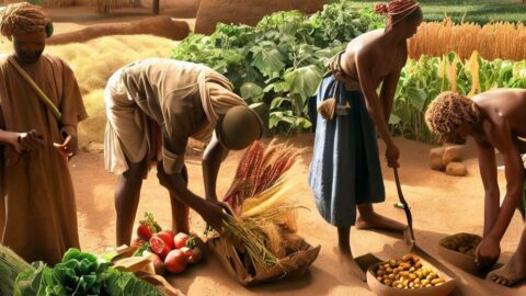 A agricultura e a producao de alimentos na Africa Antiga