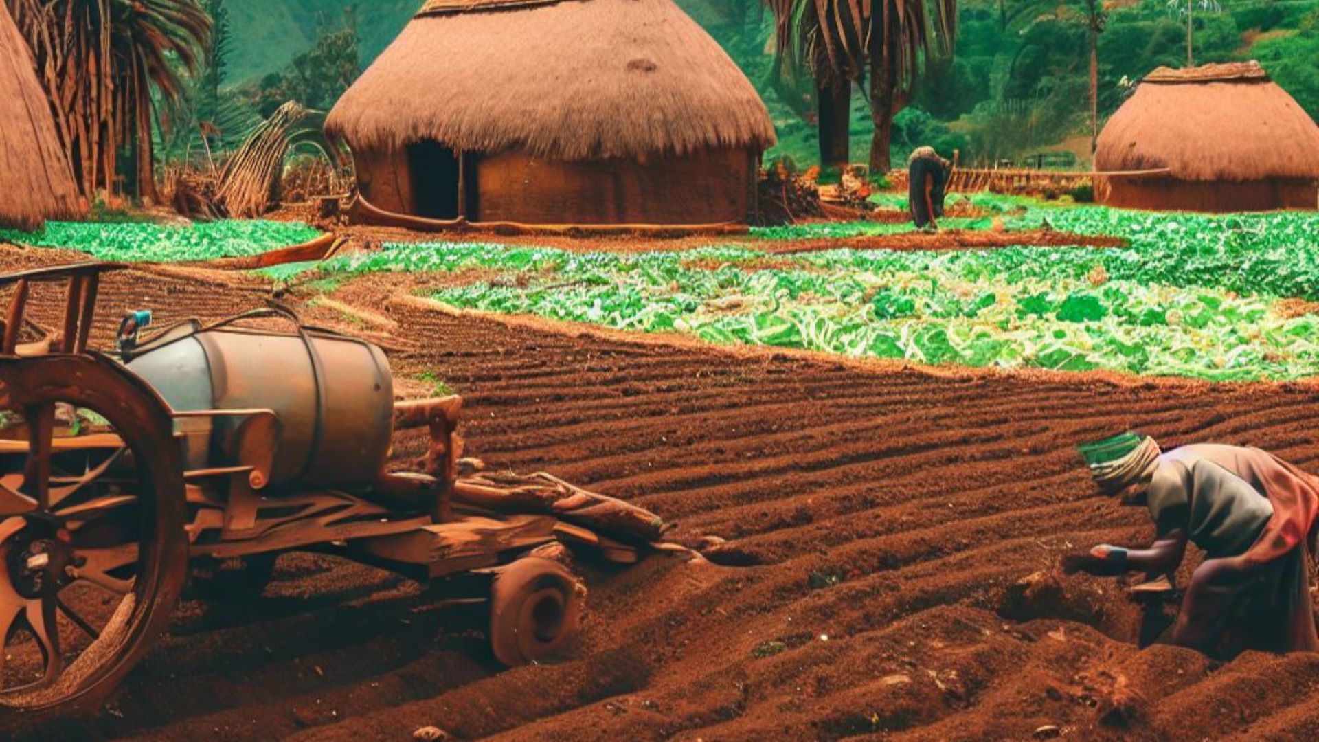 O impacto da colonização na agricultura africana