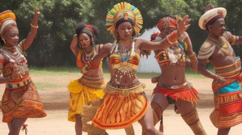 Patrimonio Cultural Africano Arte Musica e Danca