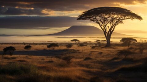 A África Vista do Céu