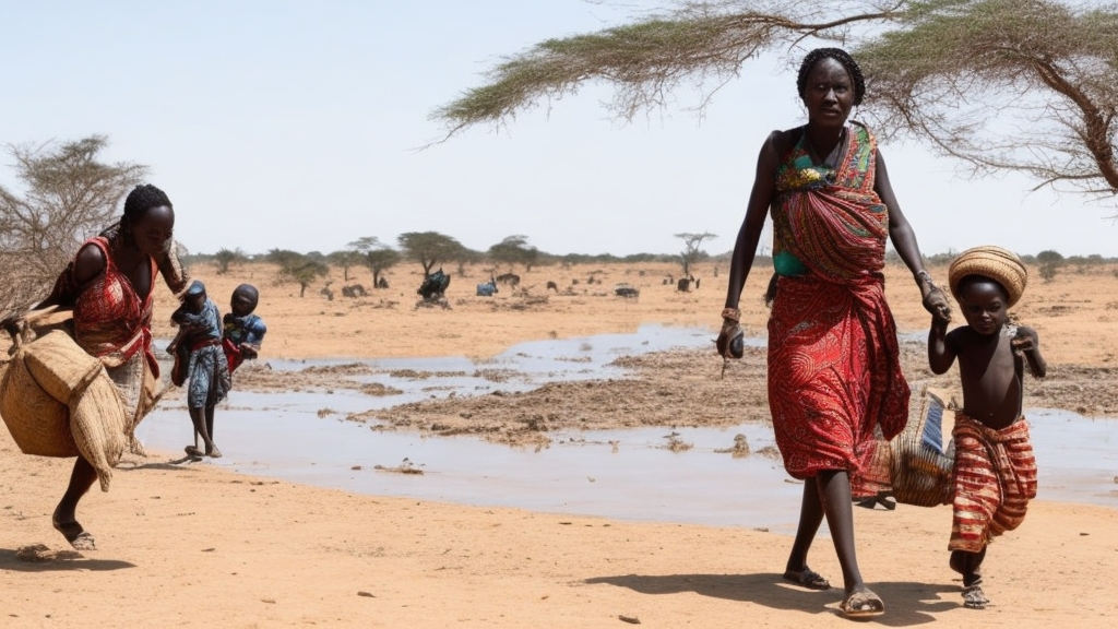 A crise dos refugiados climáticos na África pós-colonial