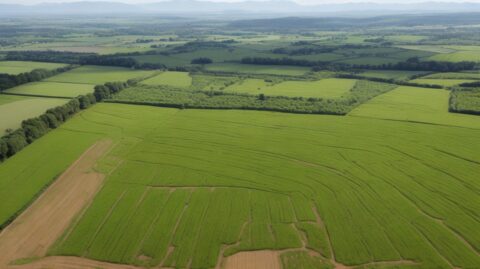 A exploracao das terras agricolas e o deslocamento das populacoes locais