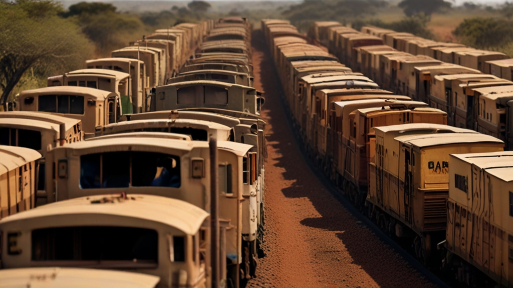 Papel das ferrovias na exploração de recursos africanos