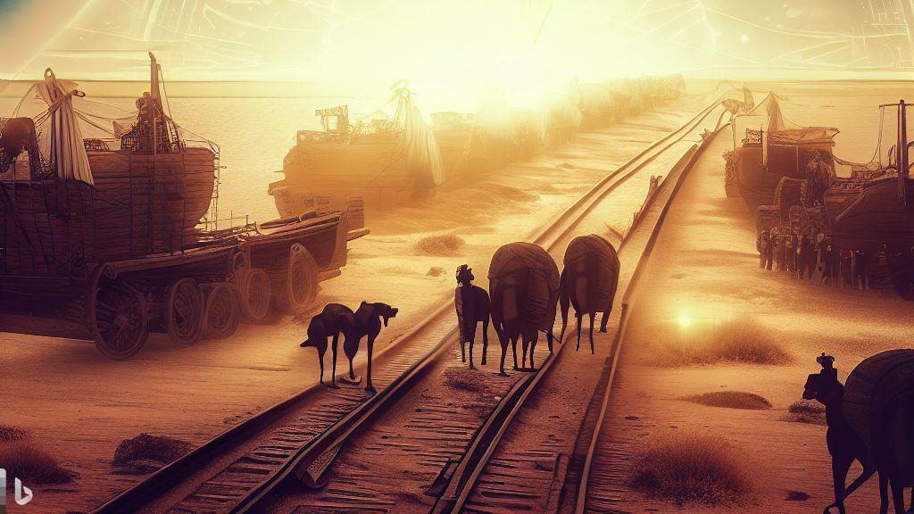 A história das rotas de comércio trans-saarianas e sua importância na economia global