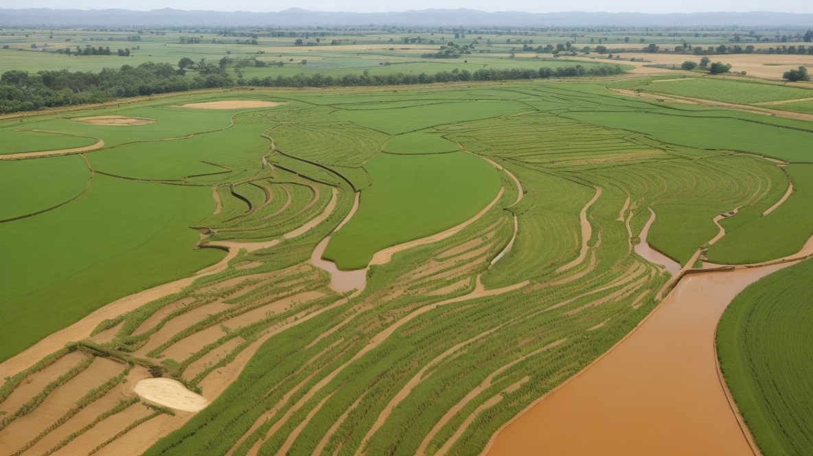 Os sistemas de irrigação e as técnicas agrícolas avançadas do Vale do Nilo