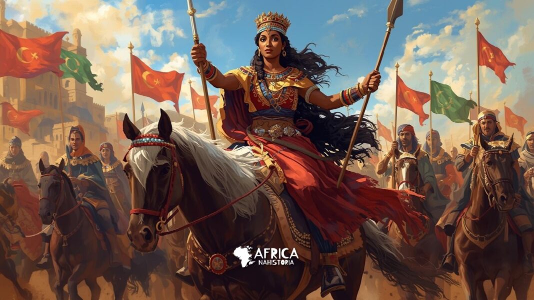 Amina No século XV, conquistou a região haussa Amina No século XV, conquistou a região haussa