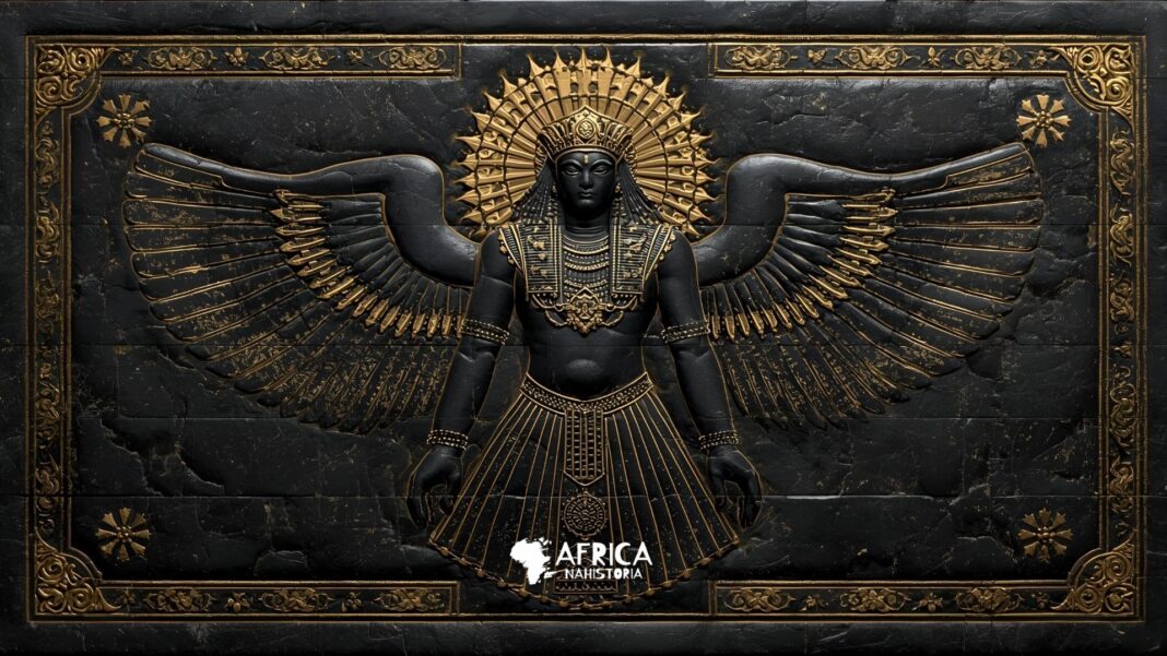 Aspelta O Rei Kushita na Estela da Vitória de Psamético II