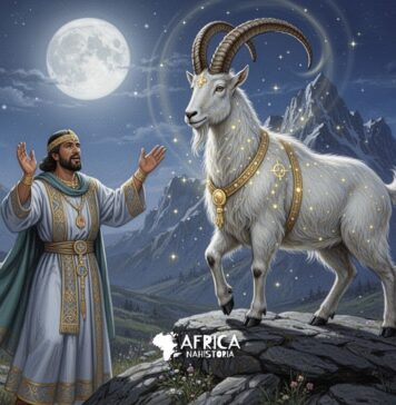 A. Grohmann Praticamente demonstrou que o cabrito-montês simbolizava o deus lunar Almaqah