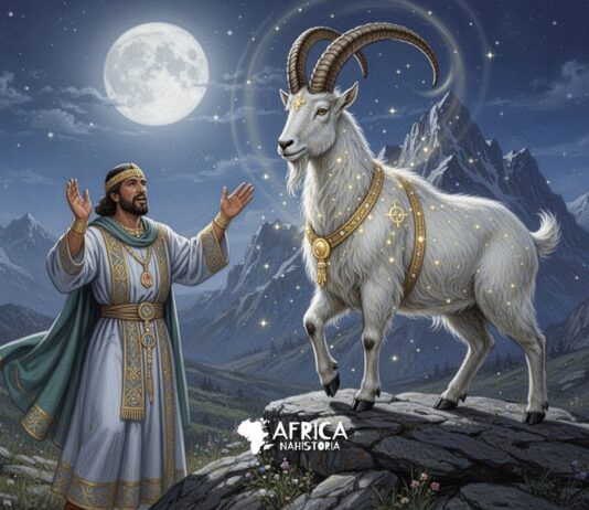 A. Grohmann Praticamente demonstrou que o cabrito-montês simbolizava o deus lunar Almaqah