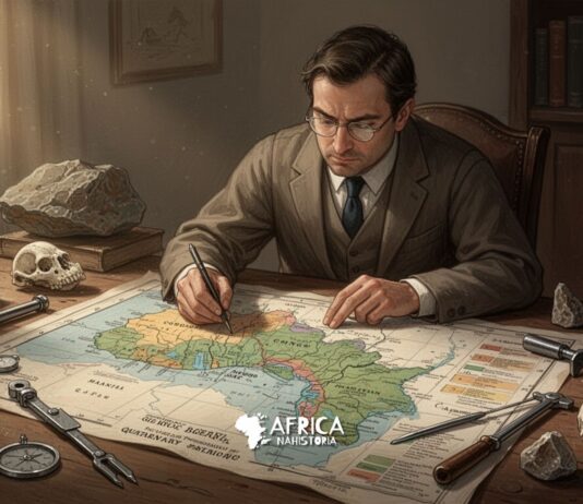 G. van Beek Identificou móveis de pedra com cascos de touro