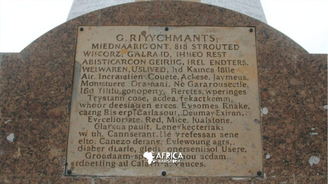 G. Ryckmans Interpretou uma inscrição no pedestal de Addi Galamo