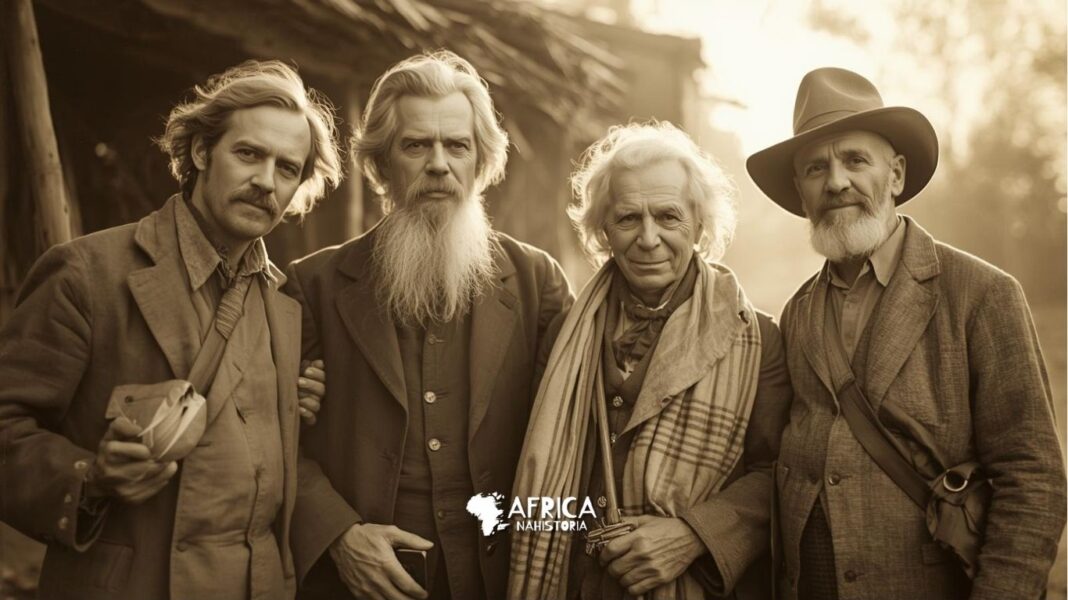 Robert Moffat, E. Casalis, T. Arbousset e David Livingstone_ Missionários e Exploradores Robert Moffat, E. Casalis, T. Arbousset e David Livingstone Missionários e Exploradores