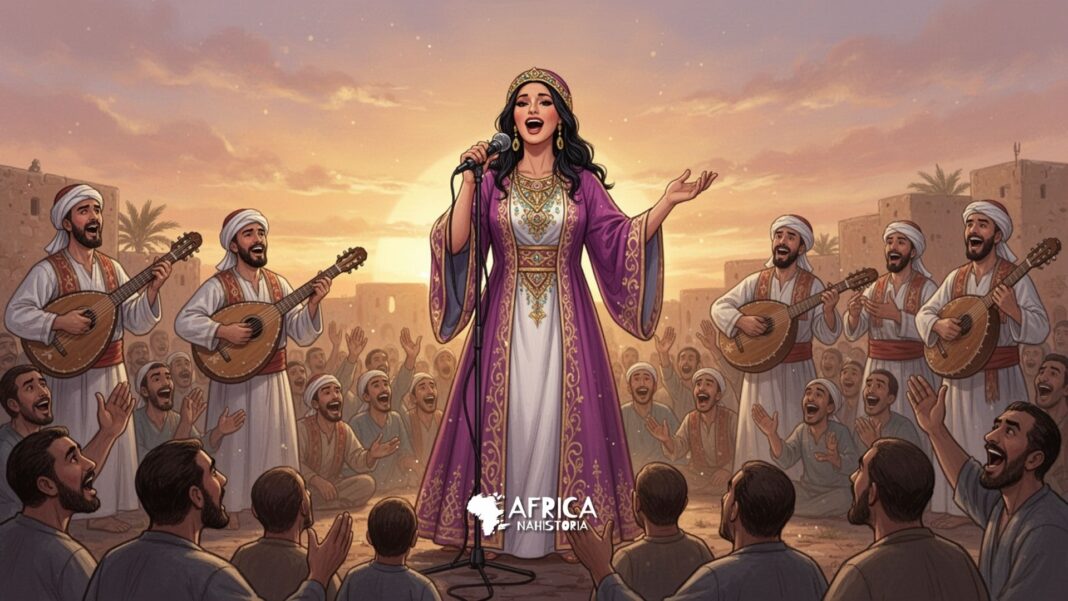 Saliha_ Grande cantora de ona badawi na Tunísia Saliha Grande cantora de ona badawi na Tunísia